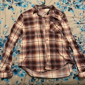 Multi colored flannel